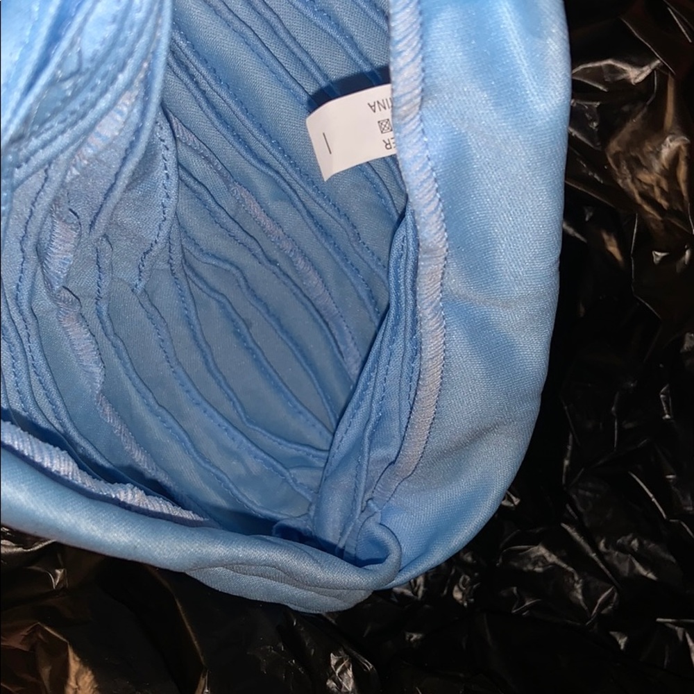 Blue turban hat - Picture 3 of 3